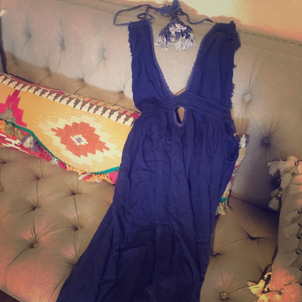 Free people maxi summer dress look into the sun